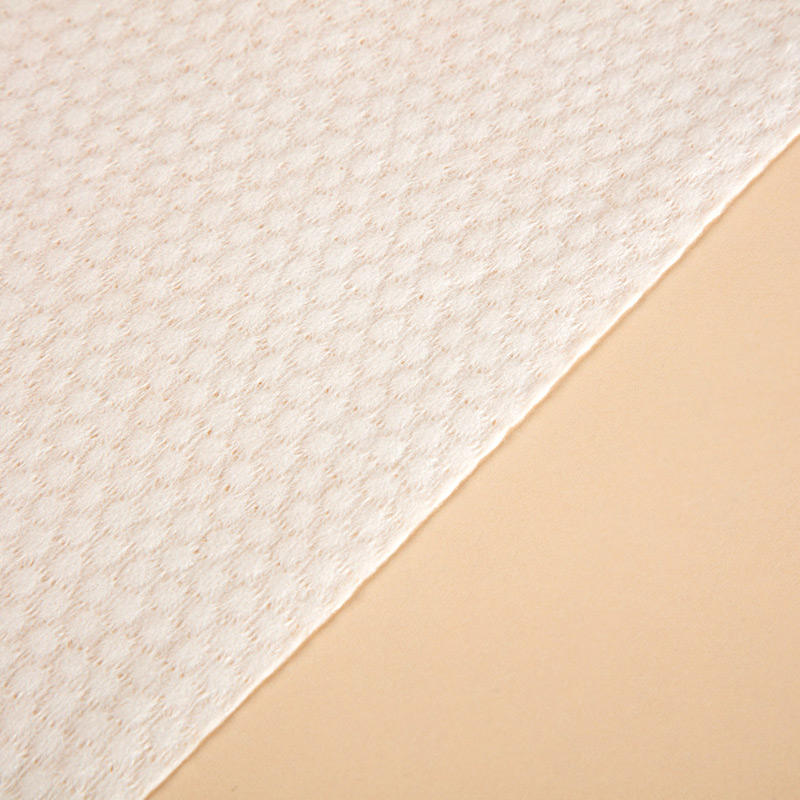 6A201 toalla facial extraíble con patrón de perlas blanca 